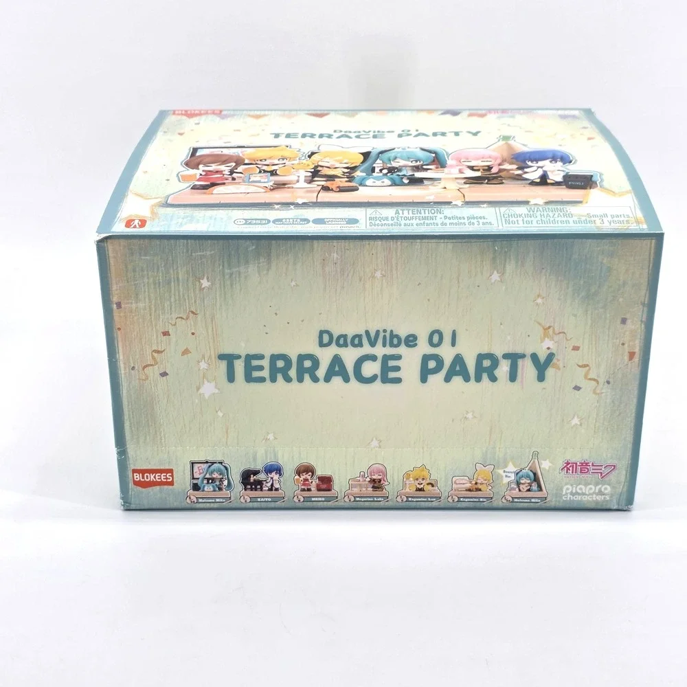 Blokees Hatsune Miku DaaVibe 01 Terrace Party Sealed Case of 6 Blind Boxes